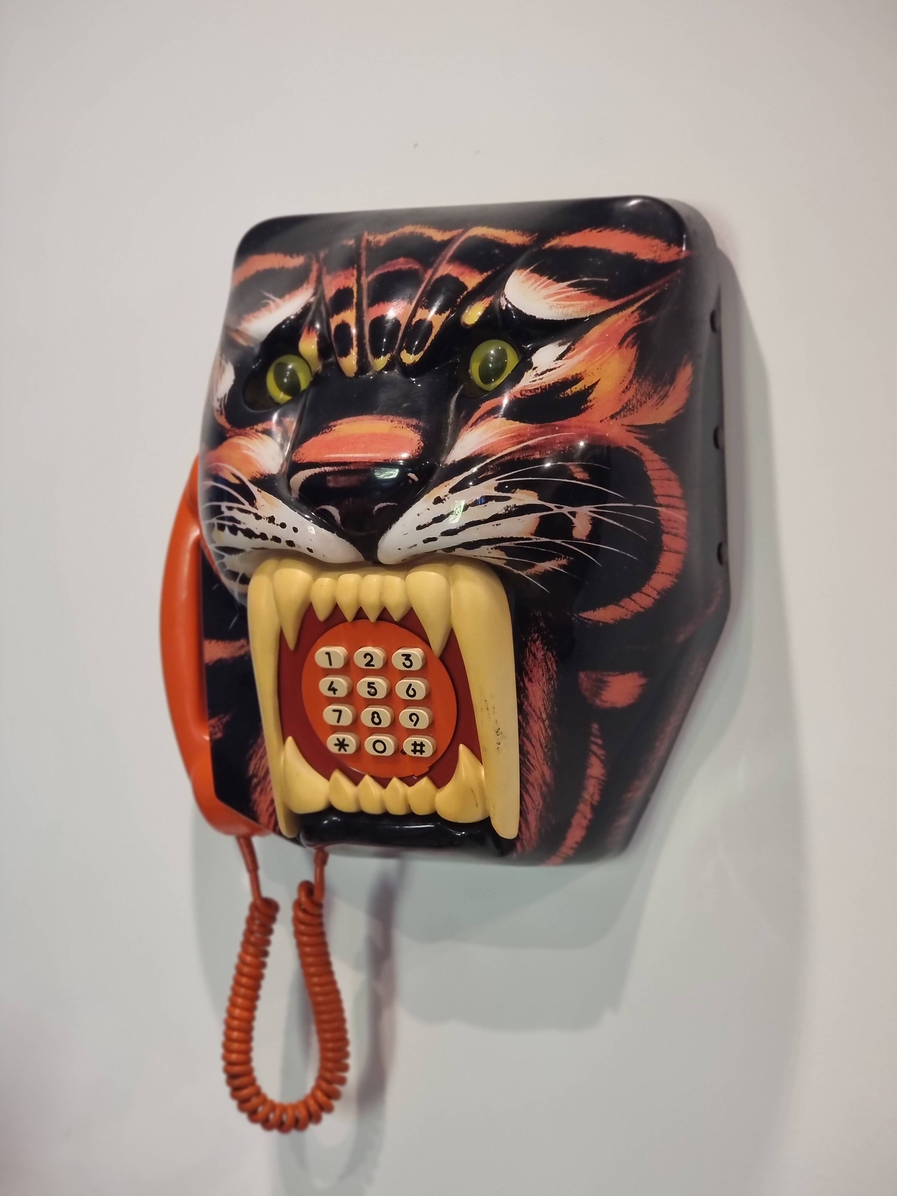 Silkscreened tiger phone unique model