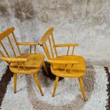Pair of wooden armchair child Herlag