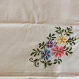 Old embroidered tablecloth