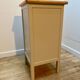 Beige and pale pink revamped 4-drawer bedside table
