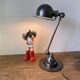 Lampe jieldé 1 bras 40cm graphite industriel Jean Louis Domecq 1950