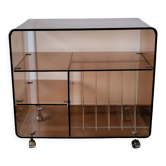 Meuble hi-fi/TV plexiglas design