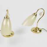 Une paire de lampes, années 1980