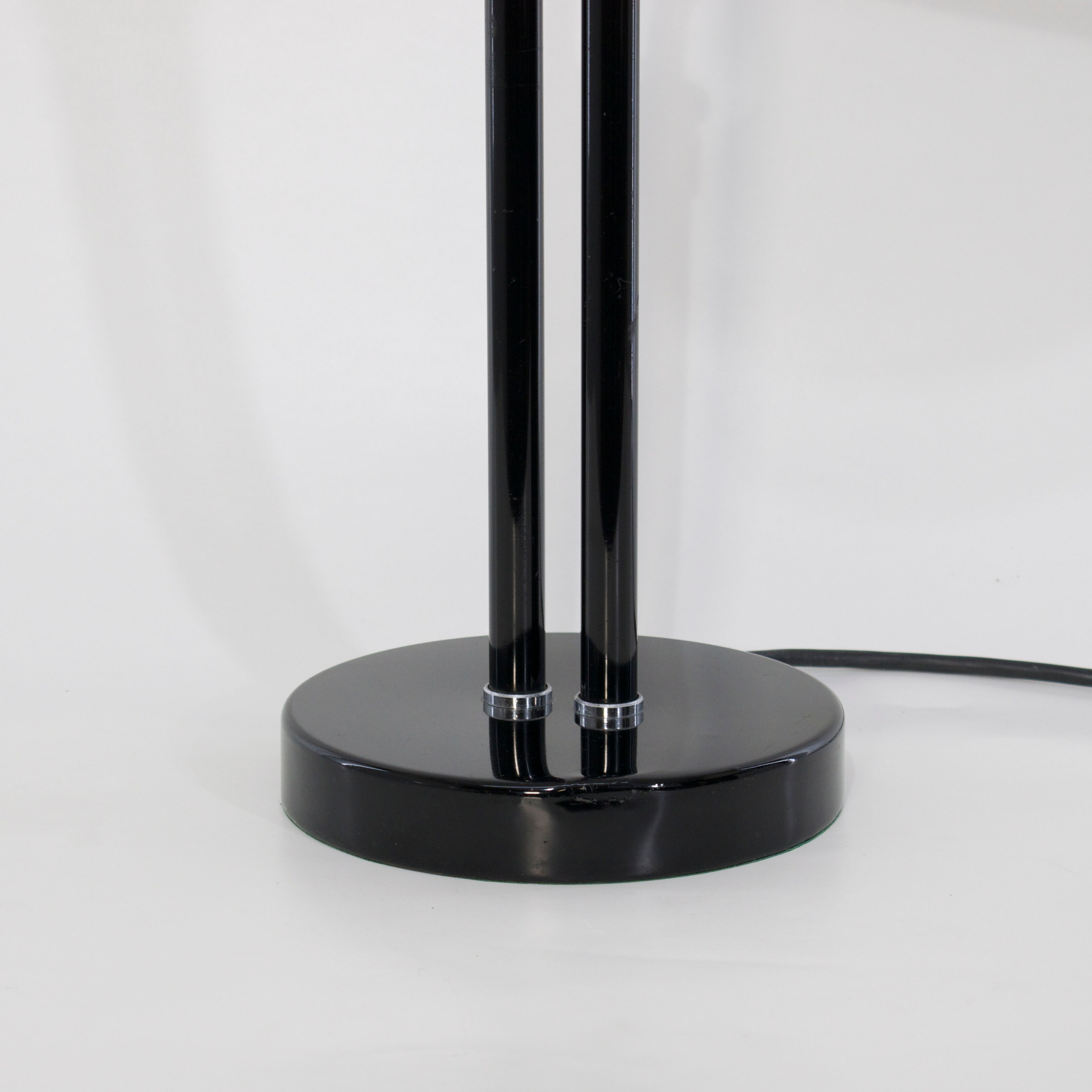 Double desk lamp, Bauhaus, by Christian Dell, model 6660 Super, original edition Kaiser Idel