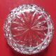 Bonbonnière, cut glass trinket dish.