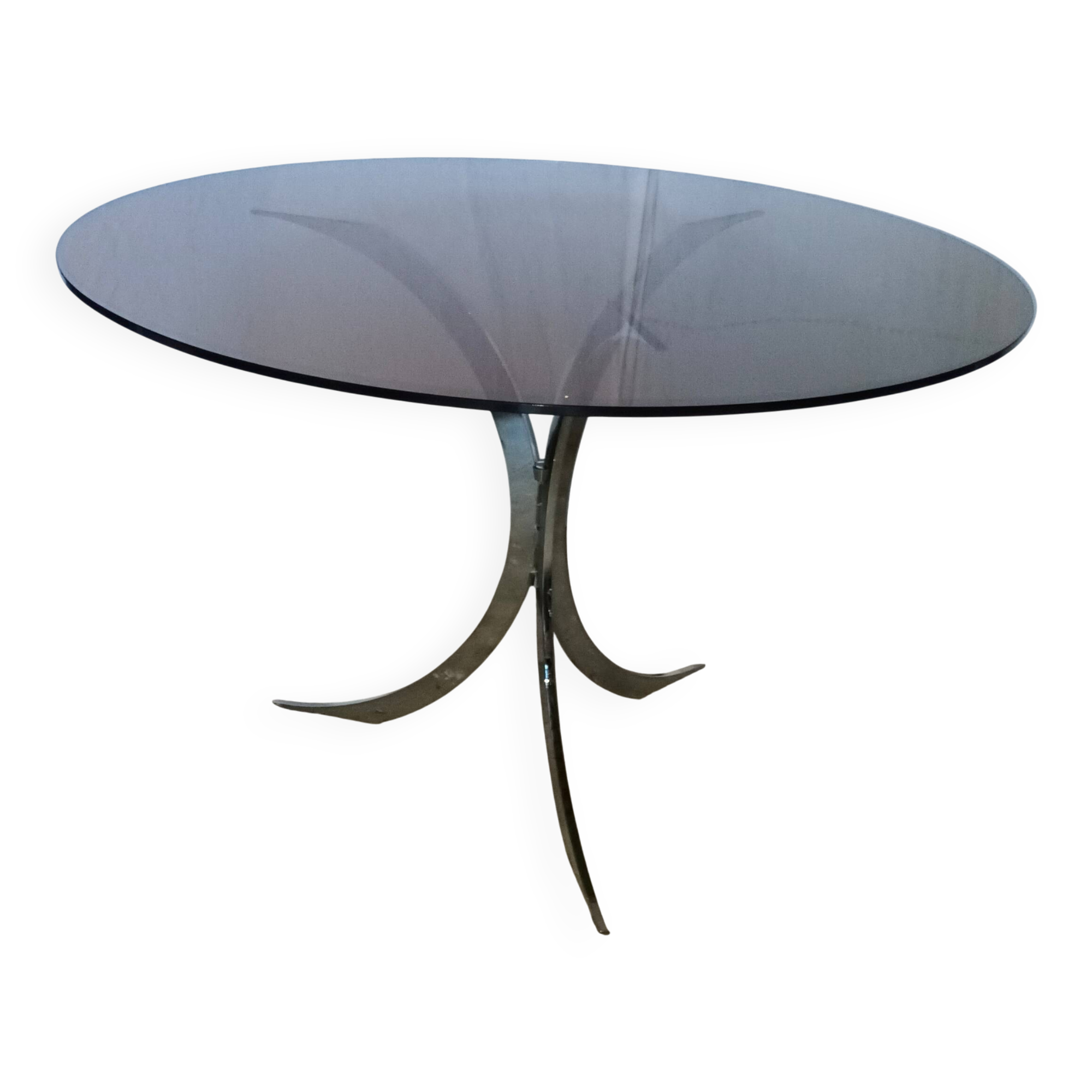 Boris Tabacoff's round table for Christofle, 1970s.