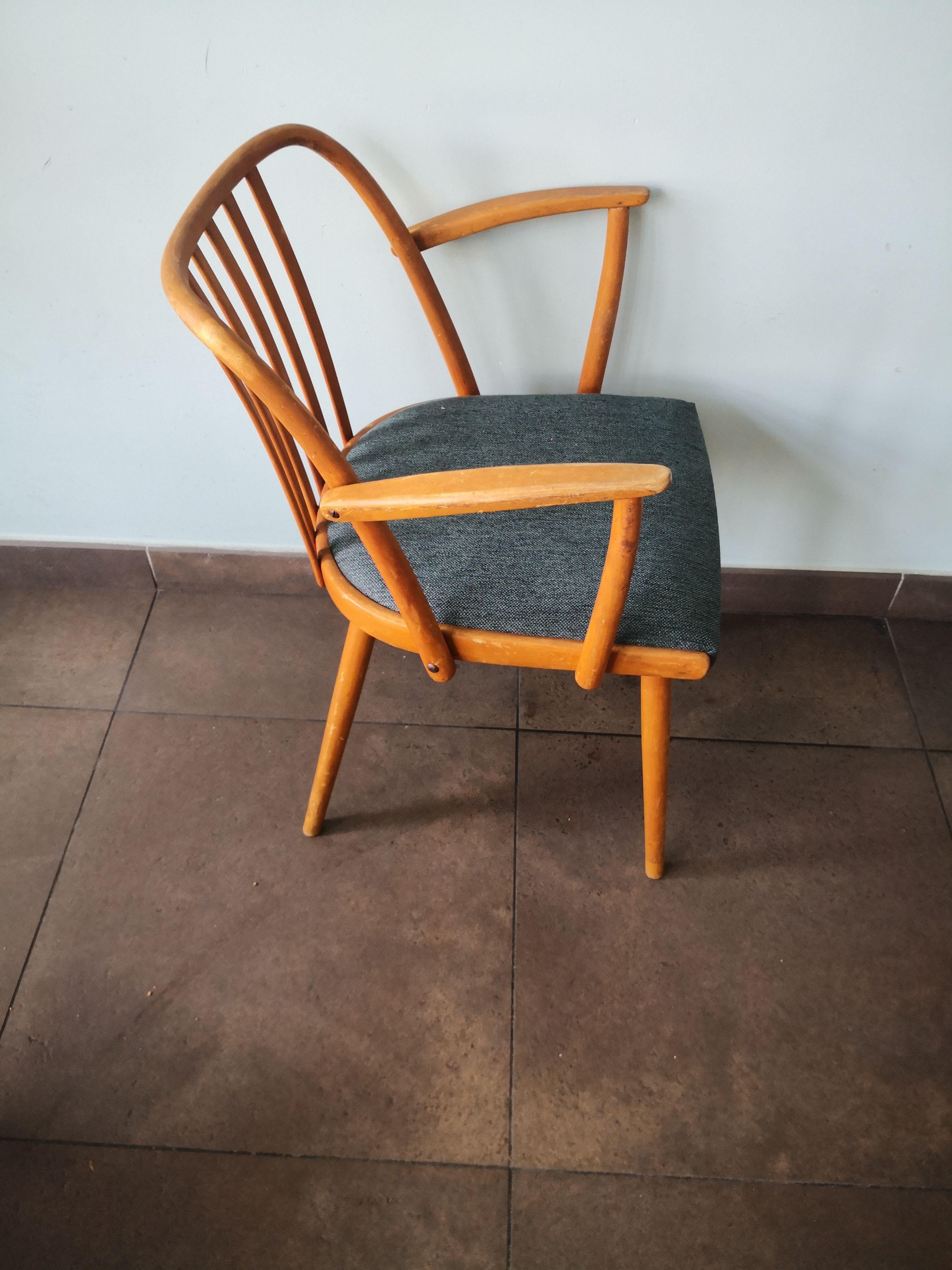 Pair of Scandinavian style armchairs, Antonin Suman, for TON, Czech Meal, 70s
