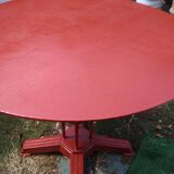 Antique cast iron art deco bistro garden table