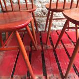 Set of 4 vintage 1960's scandinavian