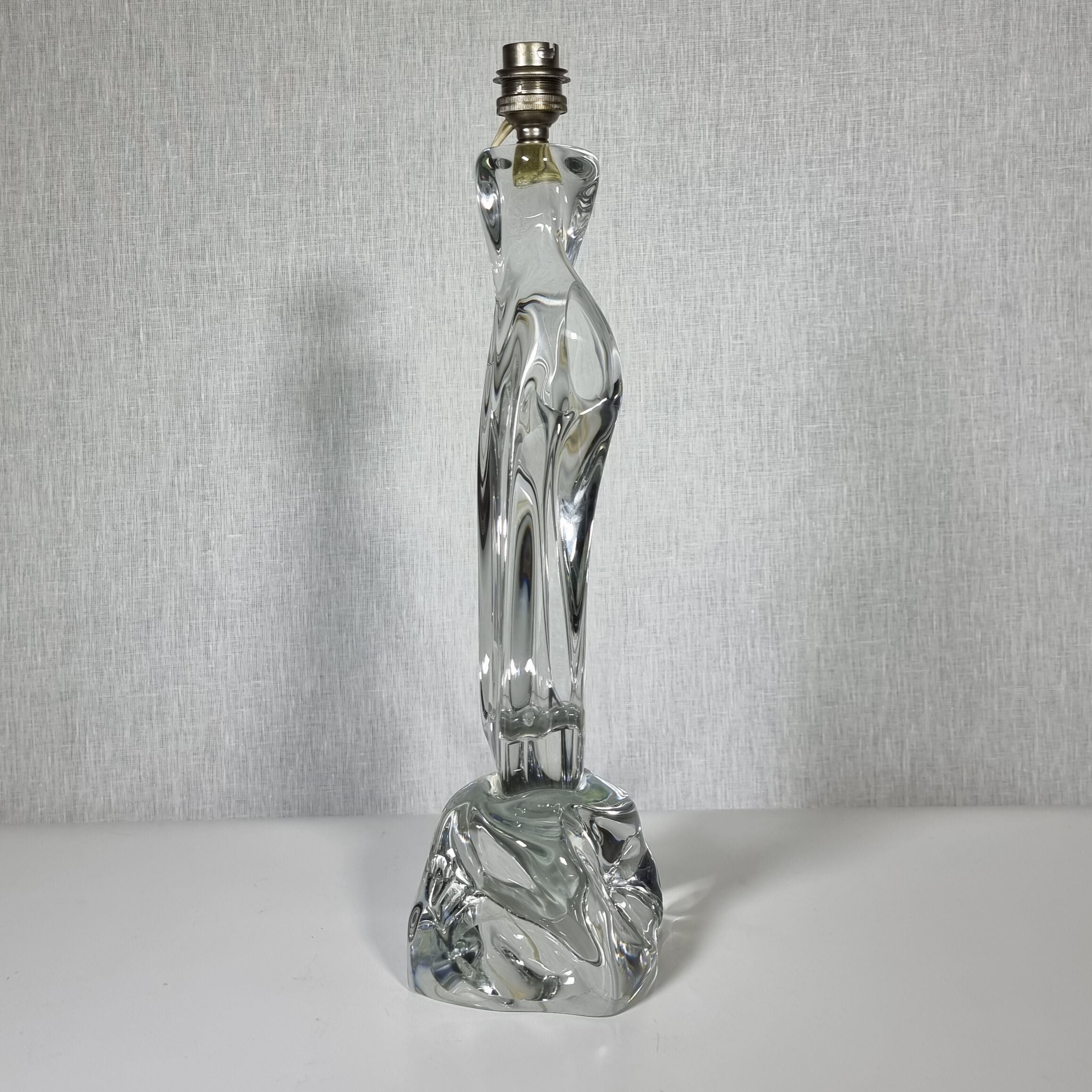 Large abstract lamp foot Daum