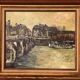 Pont Neuf in Paris, morning light by Maurice Verdier, School of Paris
