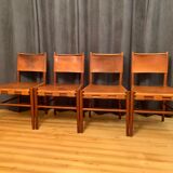 A set of four chairs, Denmark, 1960s