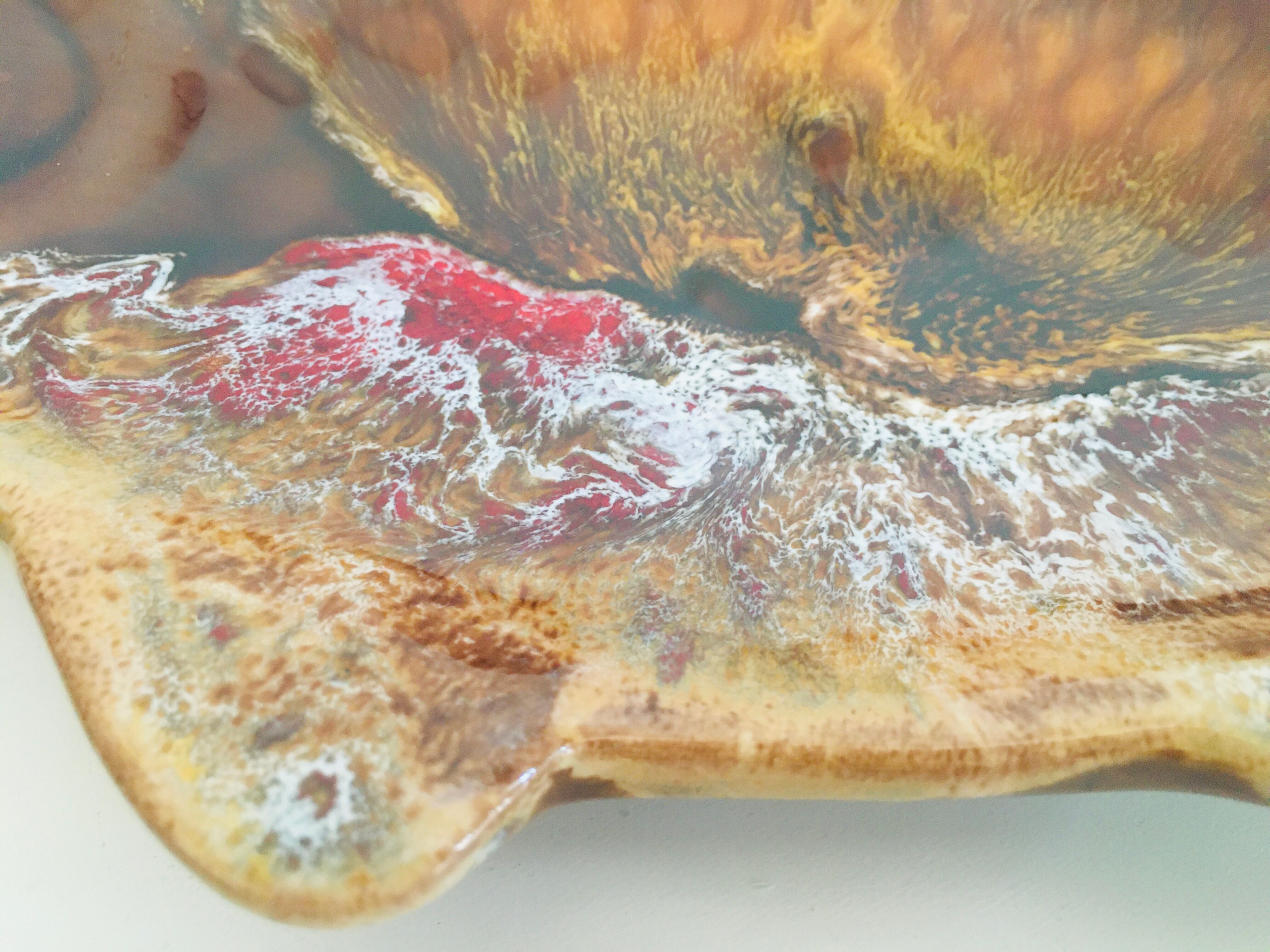 Empty pocket vintage fish from Vallauris