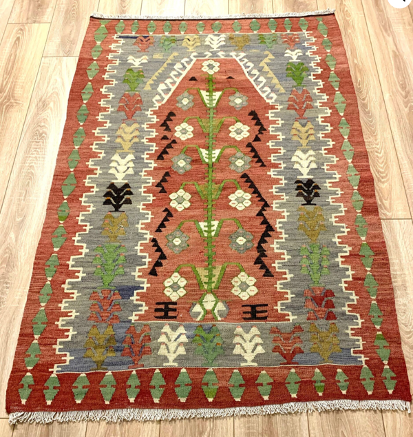 Turkish kilim carpet 150x102cm