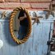 Oval mirror Audoux and Minet