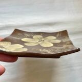 Japanese square ceramic bowl 12 cm