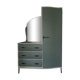 Asymmetrical chest of drawers