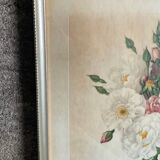 Series of 3 botanical frames from the 70s