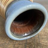 Vase west germany bleu