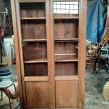 Restored antique library cabinet