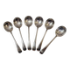 6 cuillères à potage de 1960