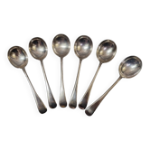 6 cuillères à potage de 1960