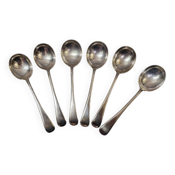 6 soup spoons from 1960