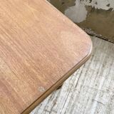 Walnut farmhouse table + extensions