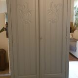 Solid oak wardrobe
