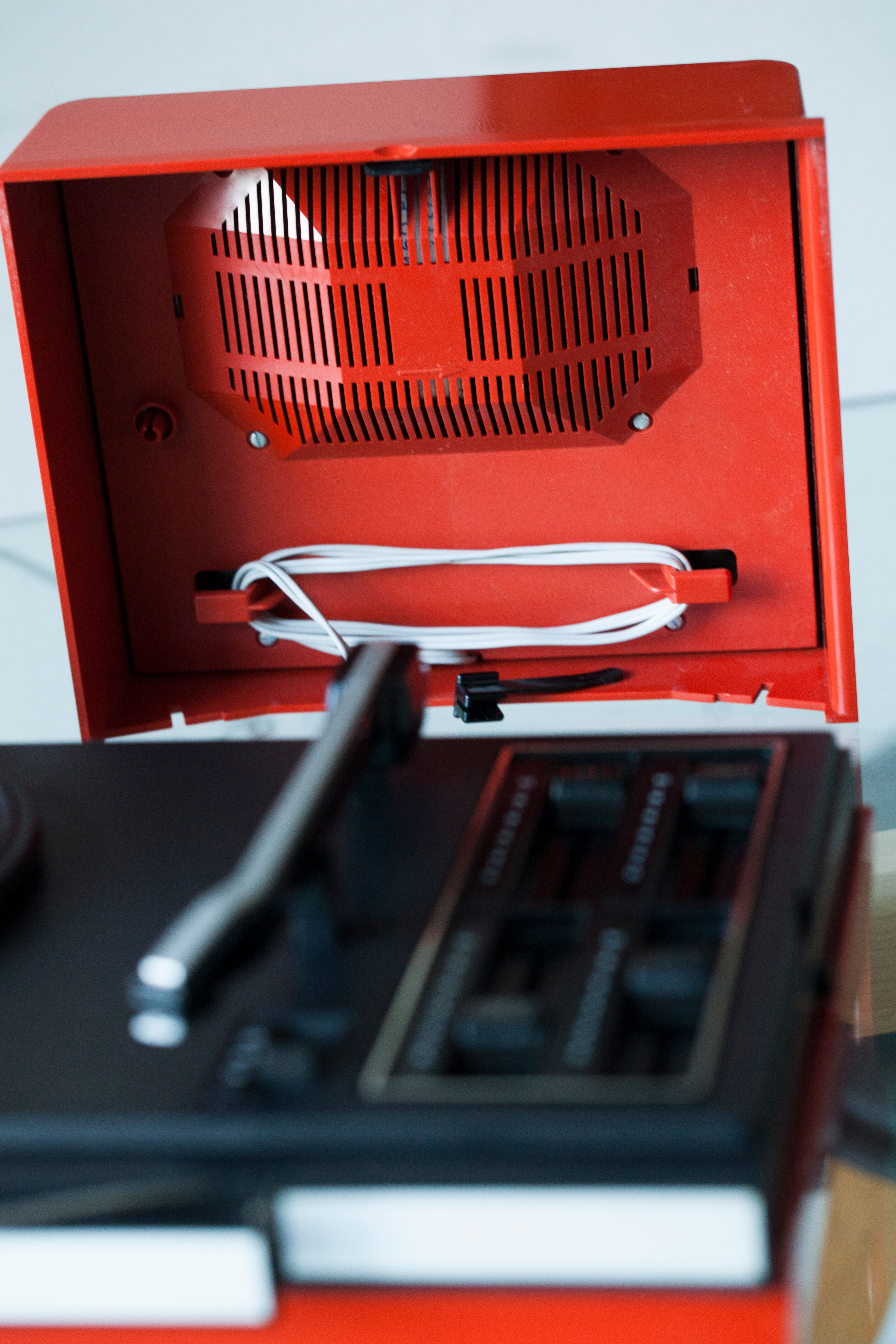 Philips 623 red stereo turntable