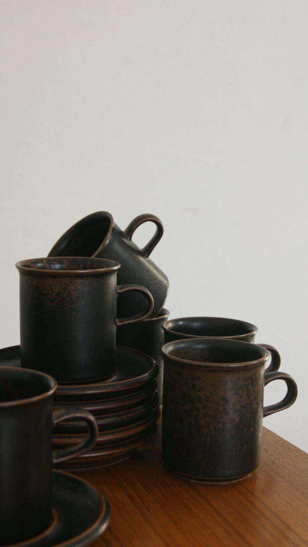 Mid-Century Tableware Set by Ulla Procope for Arabia, Finland, 1960s, Set of 8