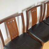 4 chairs by Jacques Hauville