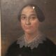 Oil on canvas portrait 19th