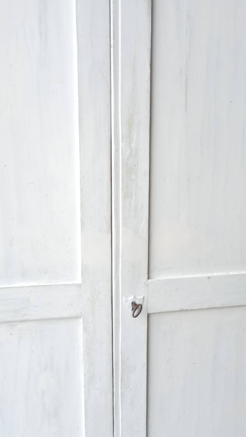 White Parisian wardrobe