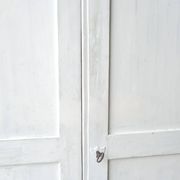White Parisian wardrobe