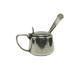Art Deco salt shaker, silver-plated brass, Sweden, 1930s.