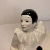 Vintage ceramic TWI Japan Pierrot ashtray