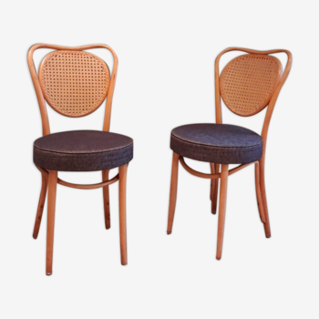 Suite of 2 chairs n5 ZPM Radomsko 1960