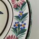 Antique HB Quimper plate – Breton portrait – circa 1930
