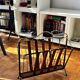 Teak and metal magazine rack 1960