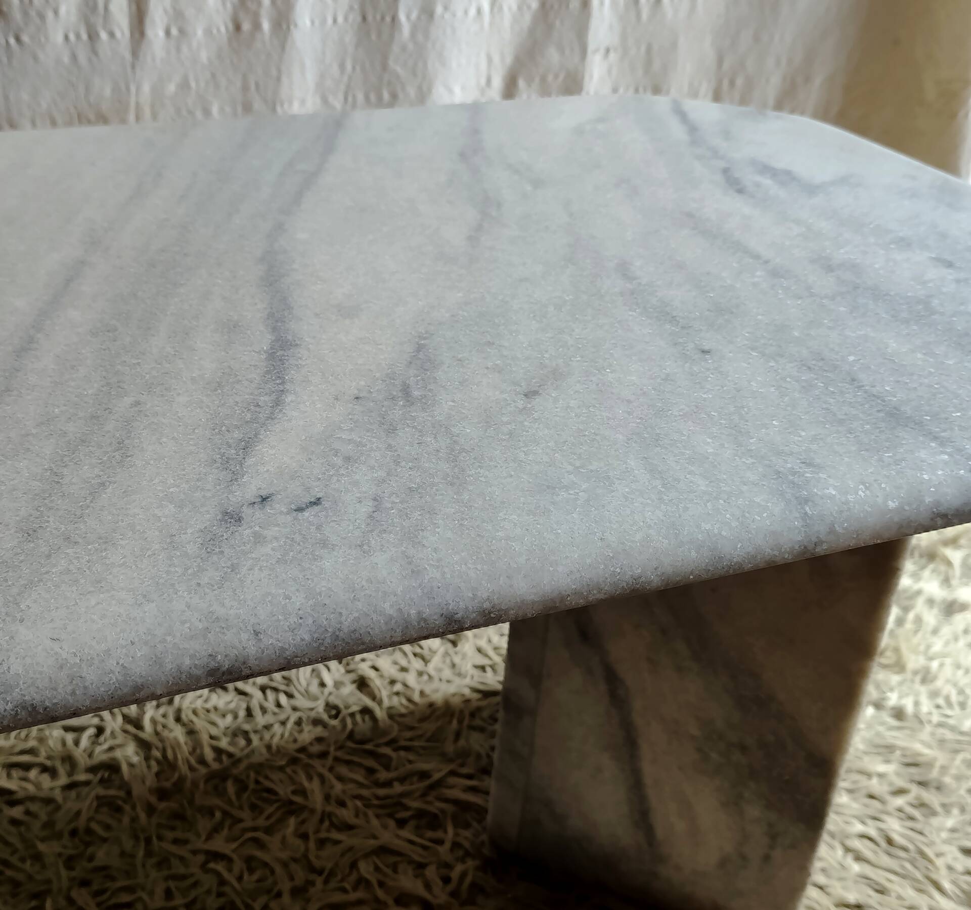 Table basse en marbre, 70's