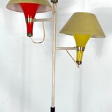 Mid-century Modern three arms floor lamp by Stilux Milano. Italy 1950s