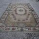 Vintage Turkish Oushak rug 114x212 cm