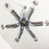 Modernist suspension chrome Sputnik of Cosack Lights