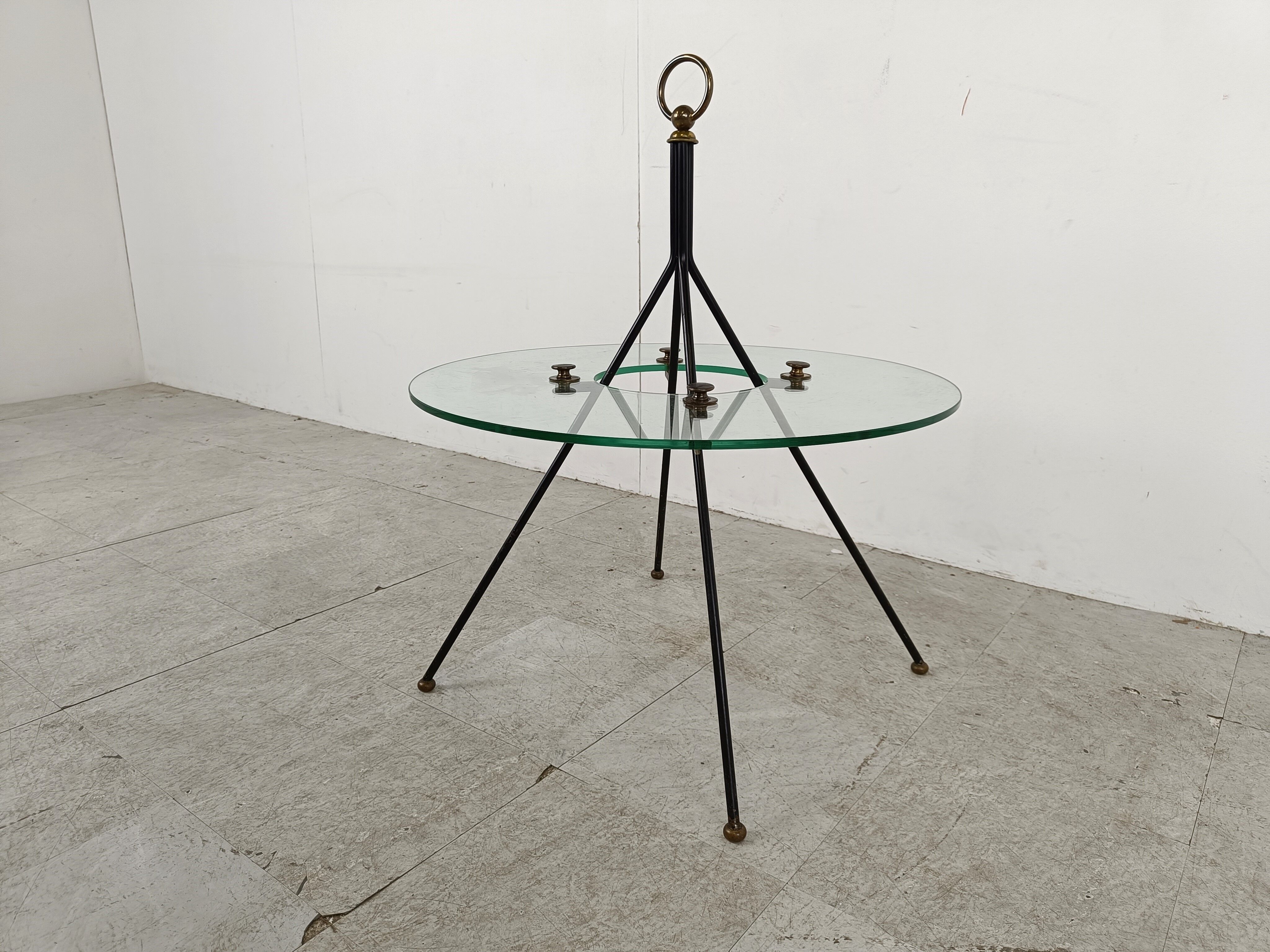 Mid-Century French Coffee Table by Claude Delor, 1950s