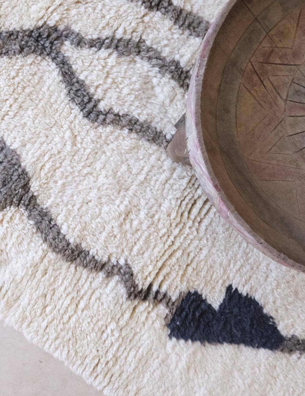 Small Beni Ouarain Rug - 147 x 106 cm