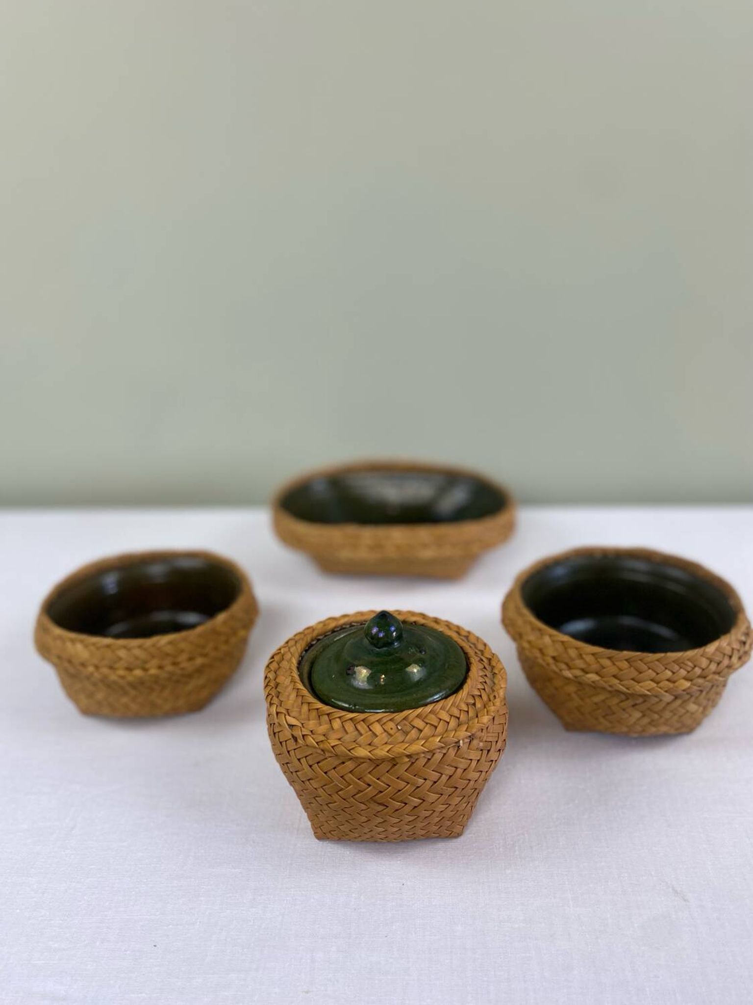 Vintage ethnic service