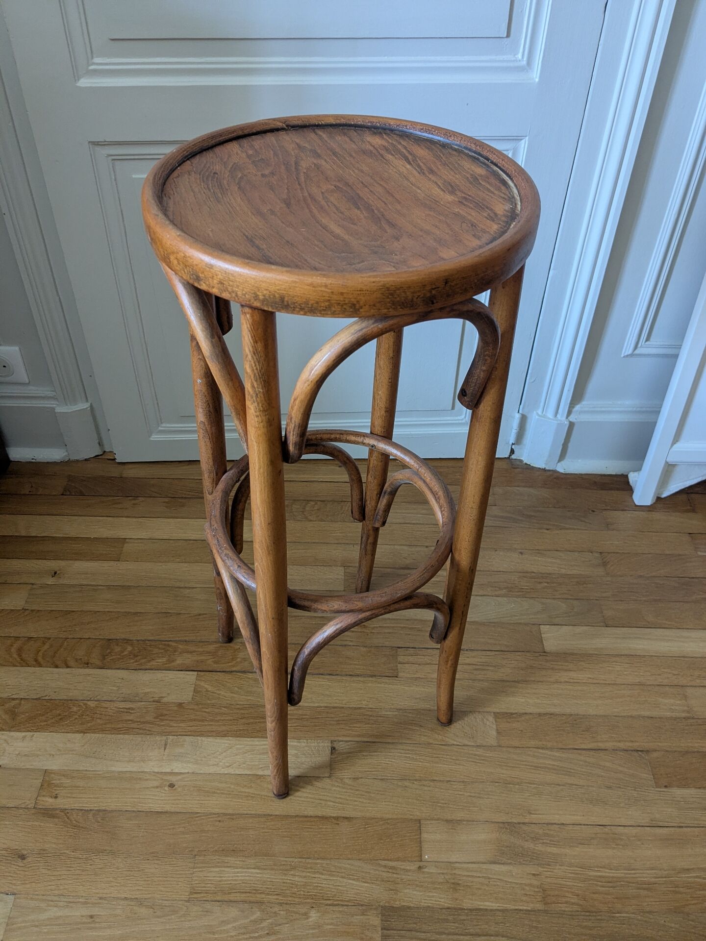 Tabouret de bar en rotin