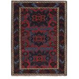 Vintage Turkish Oushak Handwoven Rug 130x173 cm