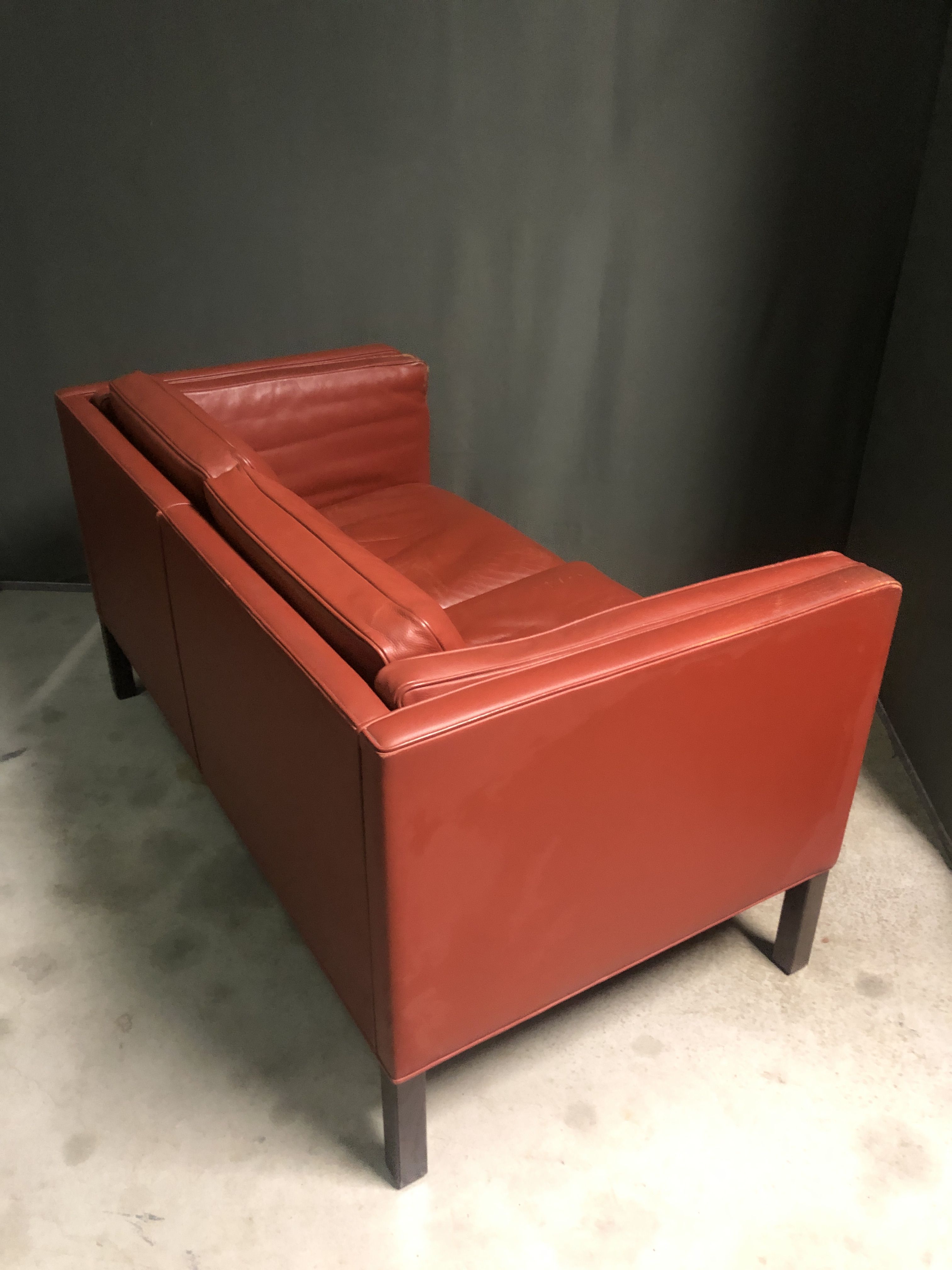 2 seat sofa by Borge Mogensen  for Fredericia Stolefabrik 1960's